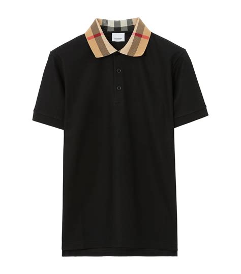 burberry collar polo shirt|Burberry shirt discount.